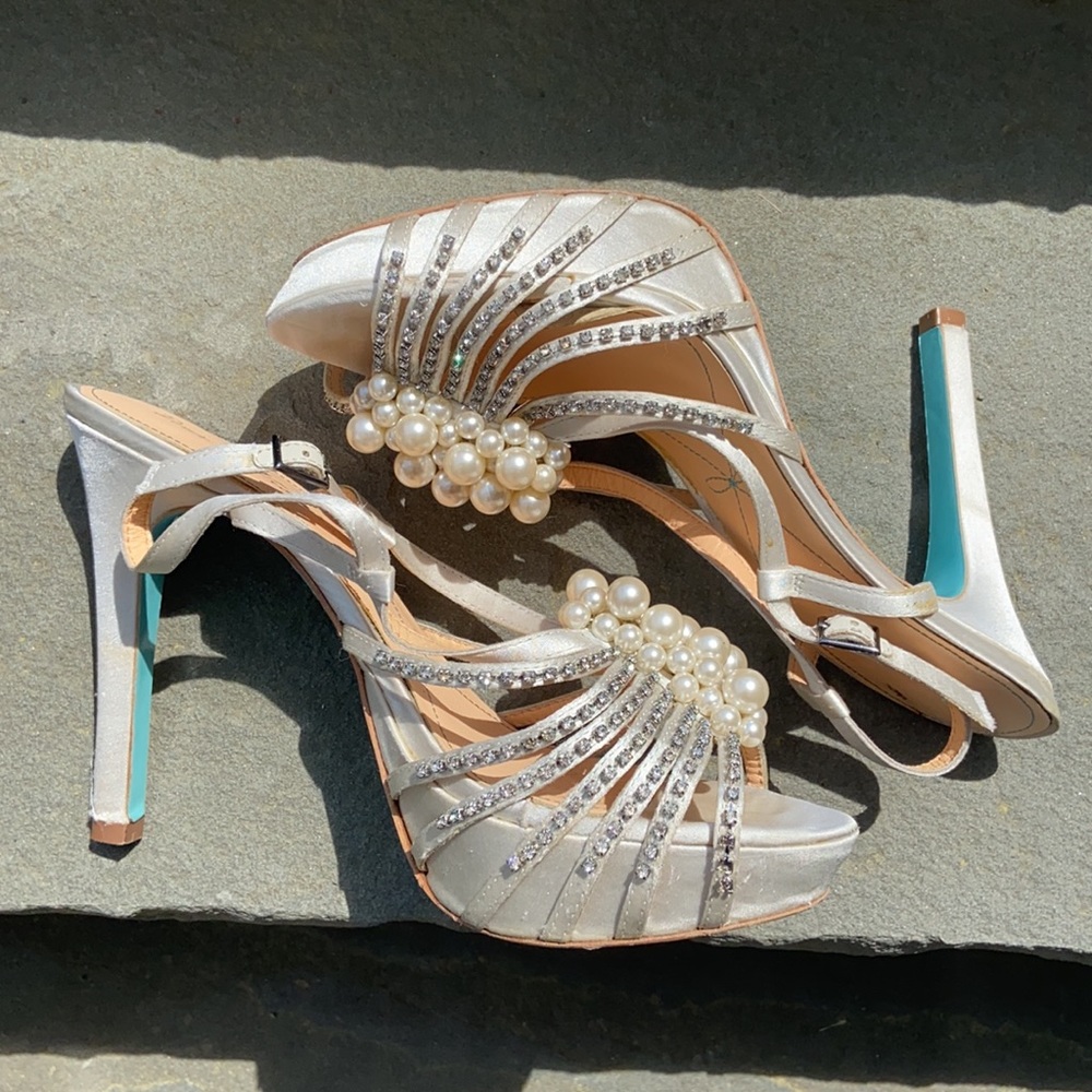 High Platform Wedding Sandals - "Isis"